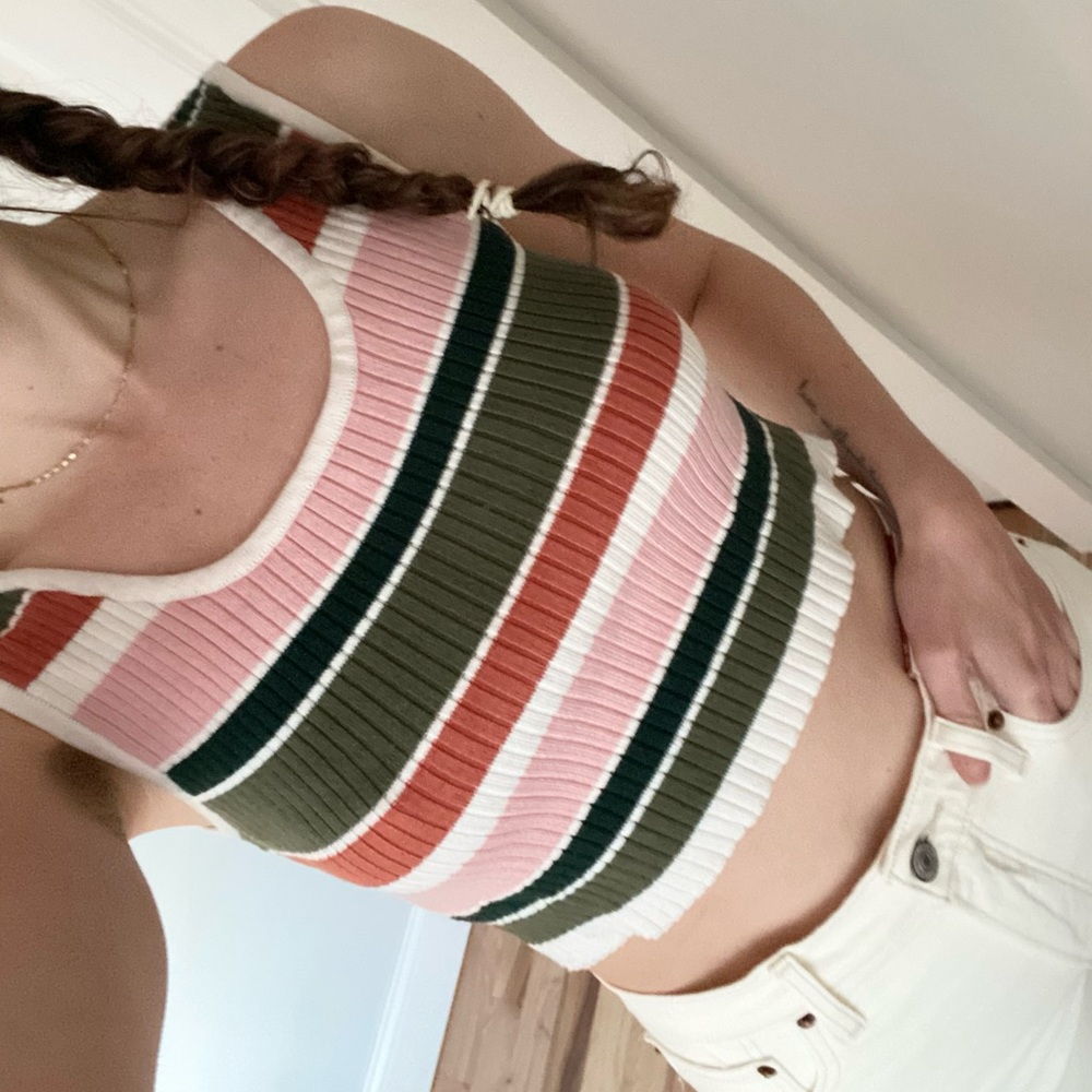 Striped tank top
